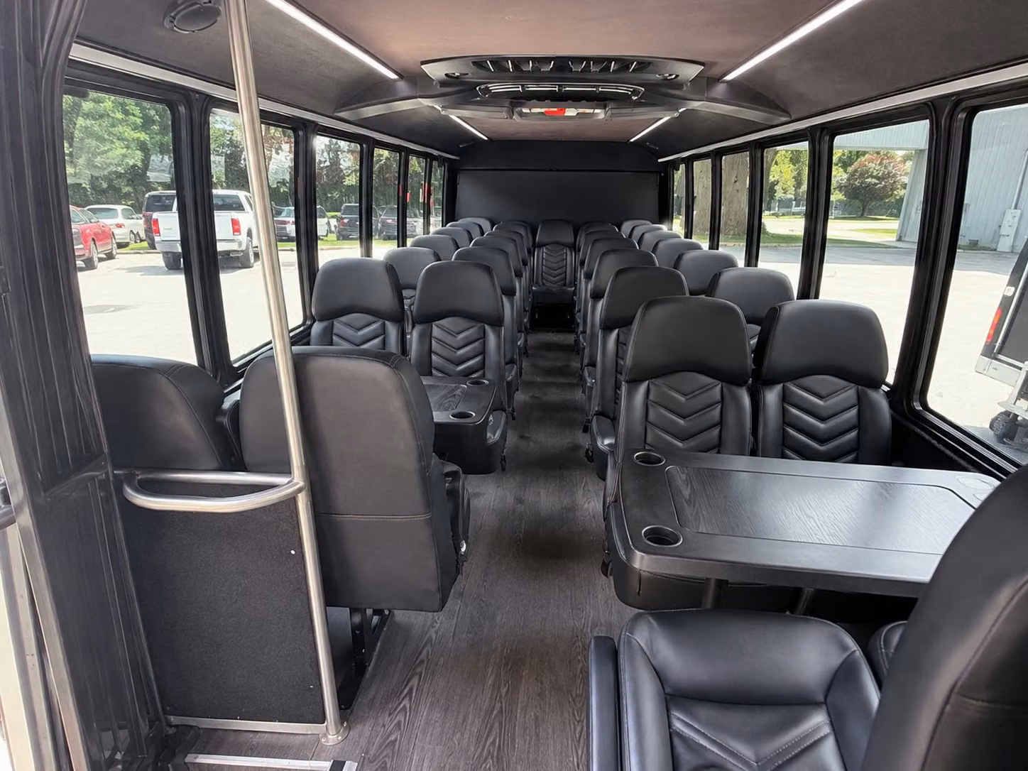 18 passenger minibus inside