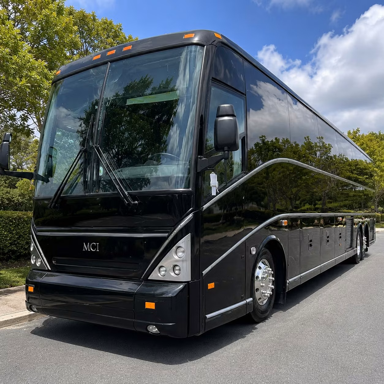56 passenger charter bus