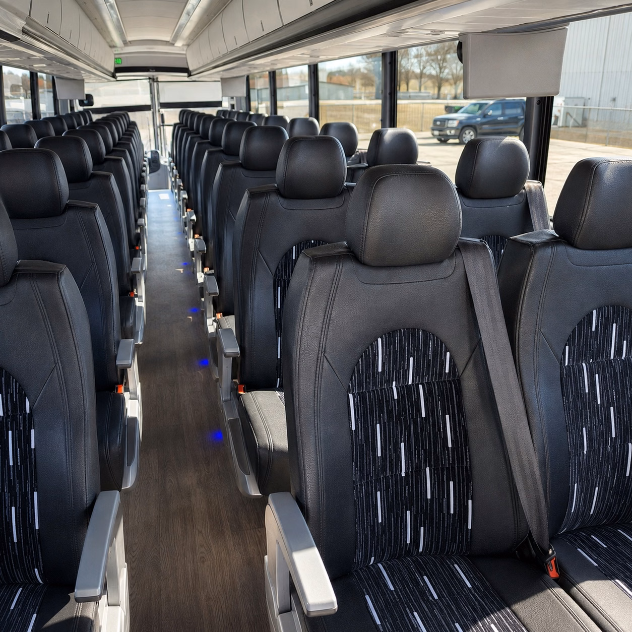 how bus type changes charter bus prices in merced california