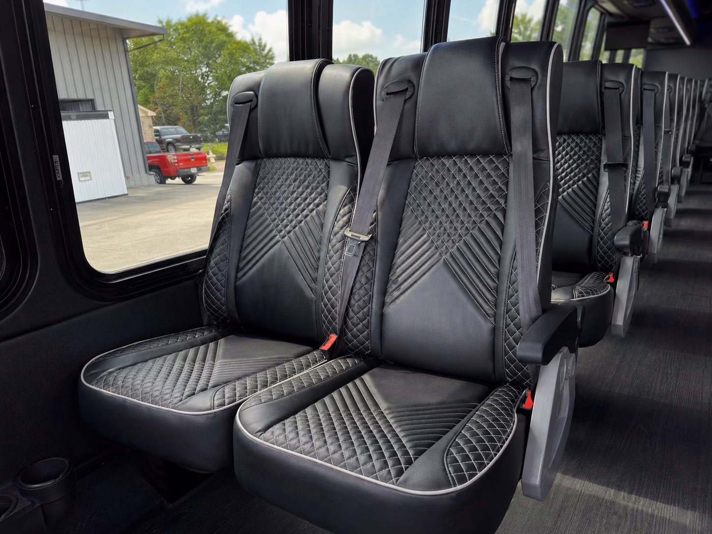 merced charter bus interior