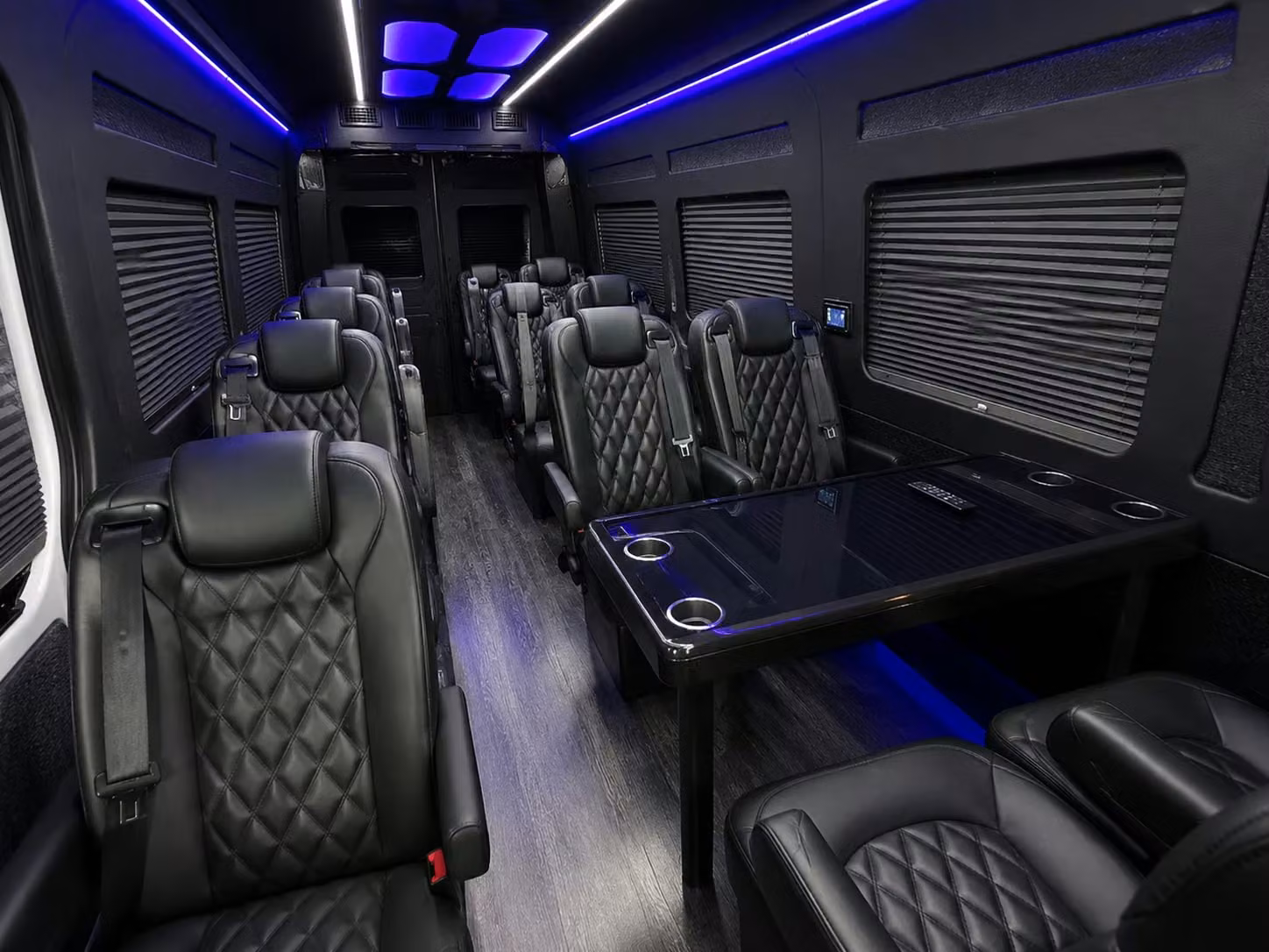 merced sprinter van rental with driver